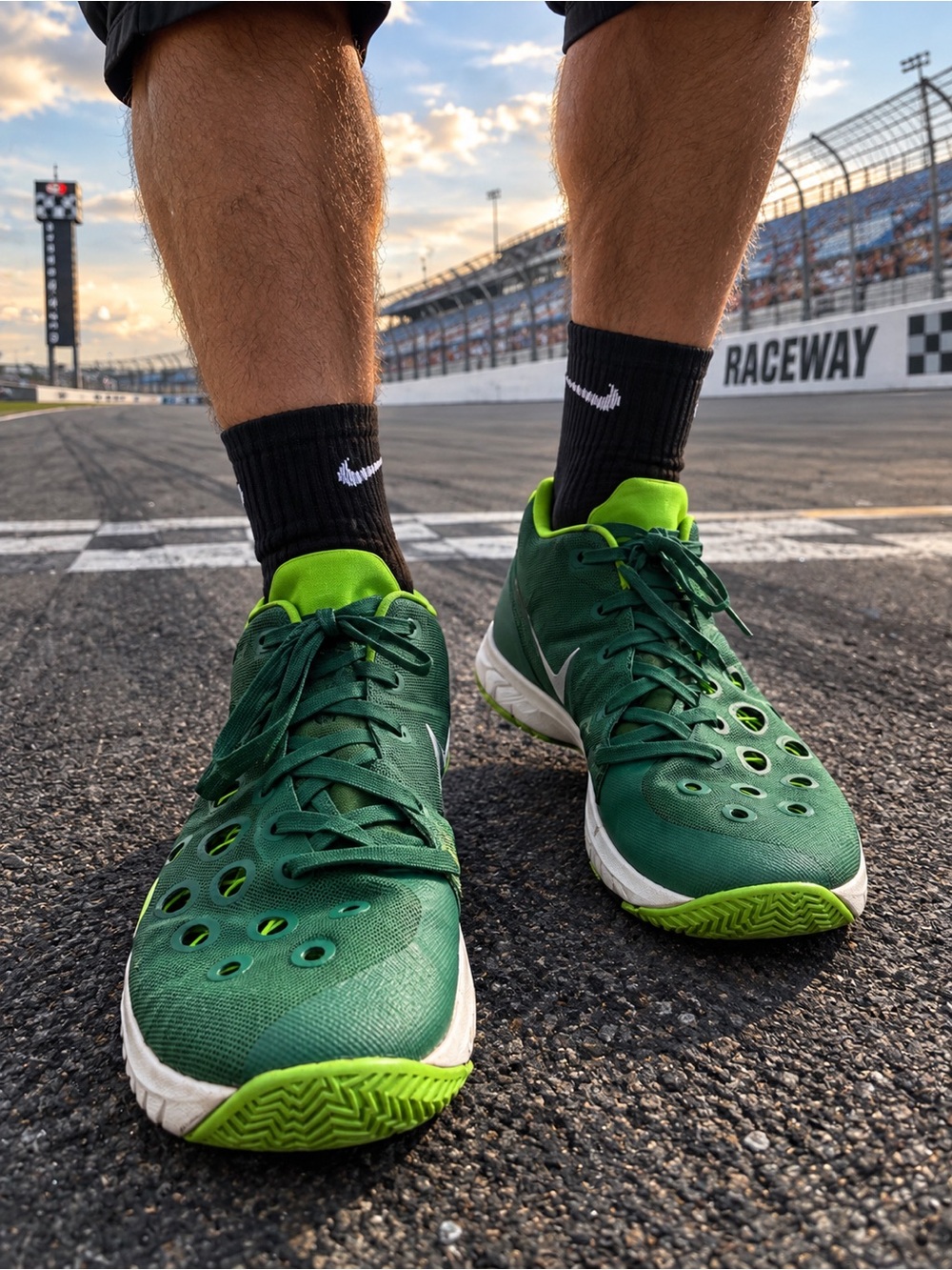 Nike Green Shoes